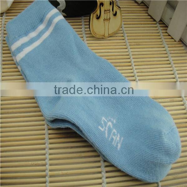 factory wholesale custom scan boy tube socks cotton