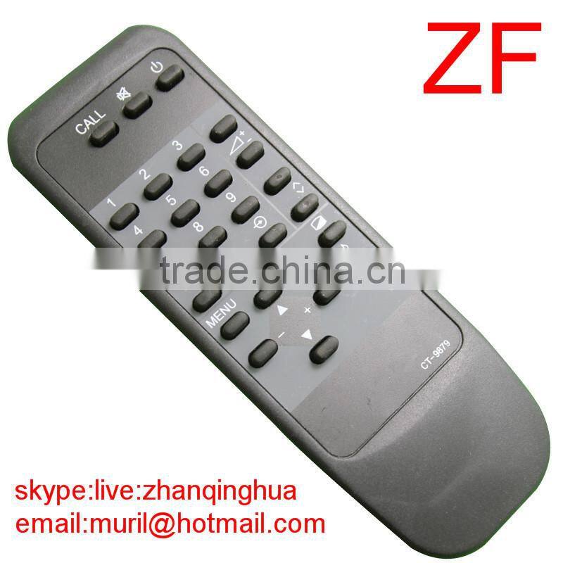 High Quality Gray 28 Key REMOTE CONTROL CT-90281 for Toshiba LCD TV with 2*AAA 1.5V Battery ZF Factory UNIVERSAL REMOTE CONTROL