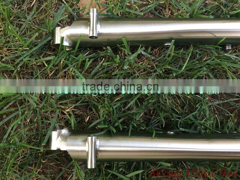 2016 new design!! titanium mtb fork 15mm through axle titanium fat bike fork