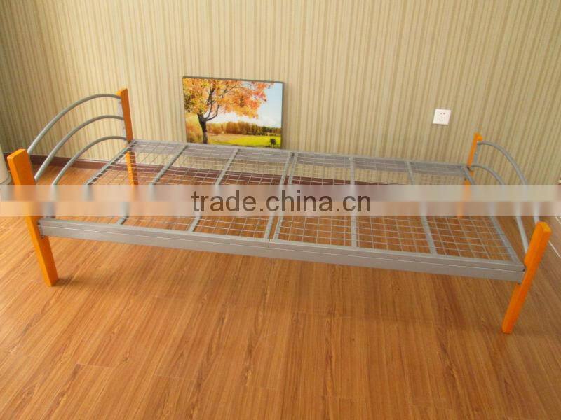 single size metal bed frame design