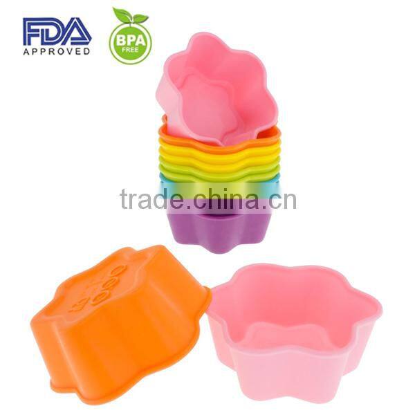 Sedex Approved Factory 100% Food Grade silicone cake mold for baking