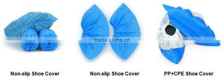 water-resistant shoes cover/shoes foot cover/PE shoe foot cover