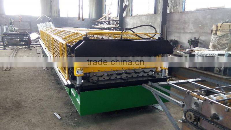 Galvanized metal sheet Double layer roof panel roofing sheet roll forming machine