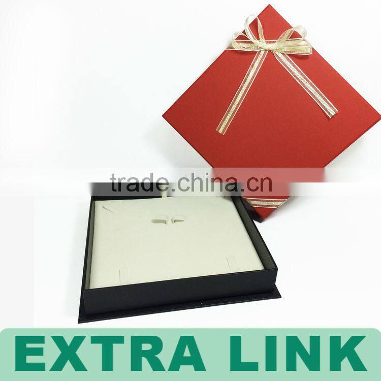 Wholesale Alibaba China High End New Design Shape Necklace Packaging Paper Jewellry Box