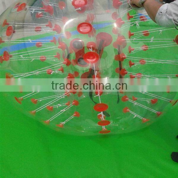 Hola bumper ball/inflatable ball suit/bubble football