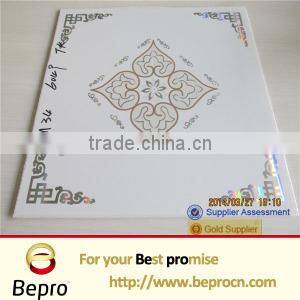 Transferring Filmed PVC ceiling Boards