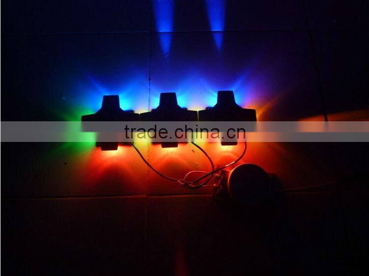 Unique round shape design 4*1W LED wall lamp