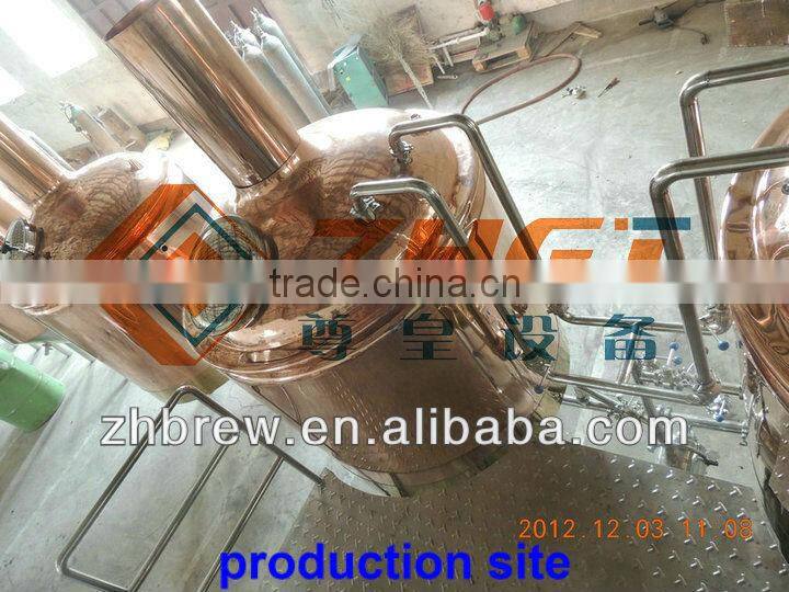 red copper hotel beer equipment/hotel draft beer equipment/bar beer equipment/brewpub beer equipment