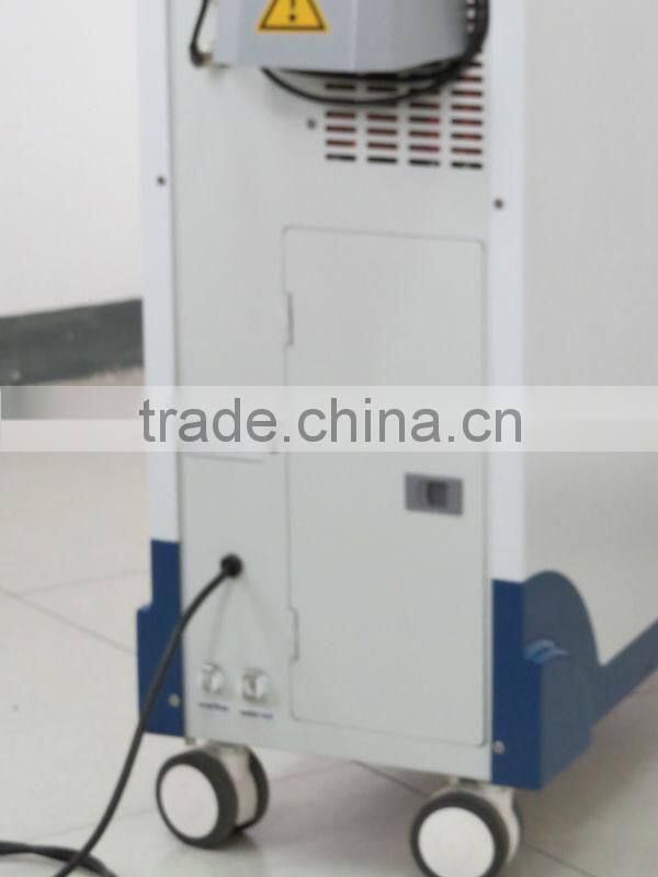 Photo-acoustic ND Yag laser melasma removal vascular lesions removal