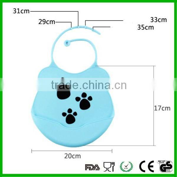 China promotional large washable organic cotton bibs for baby