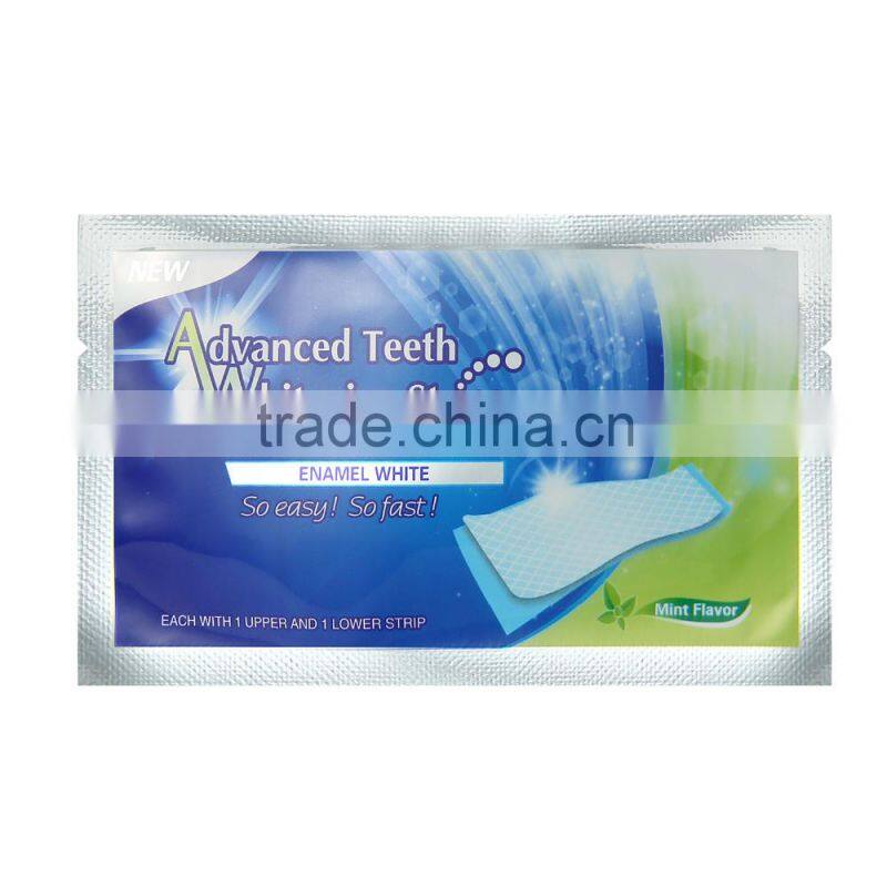 wholesale 3d non peroxide teeth whitening strips