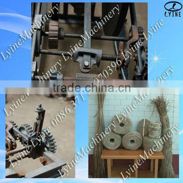 semi automatic 800m/h 3-25mm used for packing or protecting grass rope braiding machine