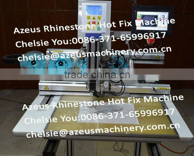 Apparel Machinery computerised Sticker stone making machine