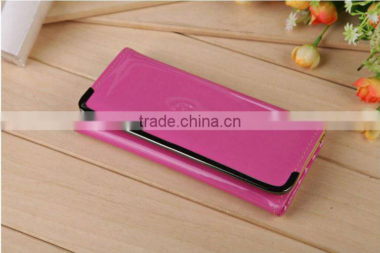 2015 New Fashion Cheap Ladies Candy Color PU Leather Wallets Women Clutch Purse Handbag Card Bags