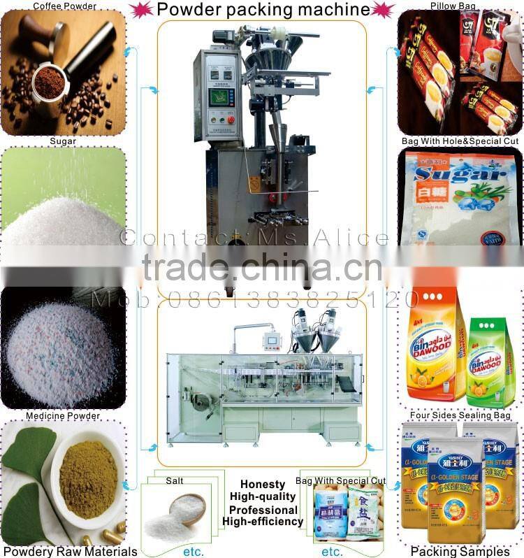Vertical Volumetric Filling Detergent Washing Powder Packing Machine