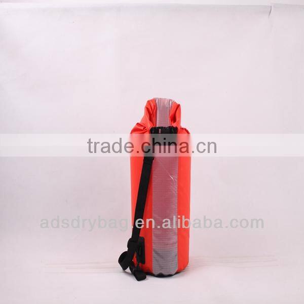 500D tarpaulin ocean pack dry bags waterproo with shoulder strap