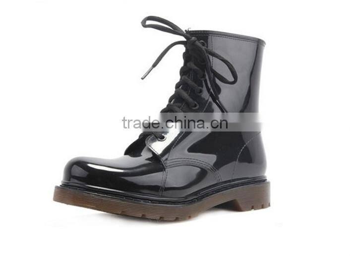 Men Cheap Black PVC Rain Boots