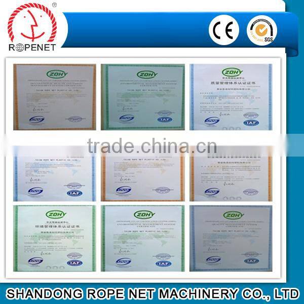 PP HDPE extruder machine for making PP danline