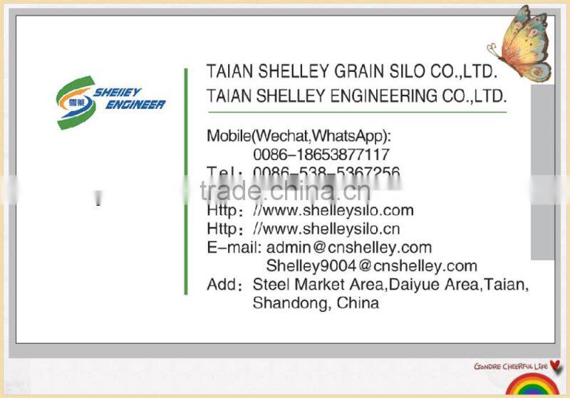 hot dipped galvanizd used grain feed stores silos for sale