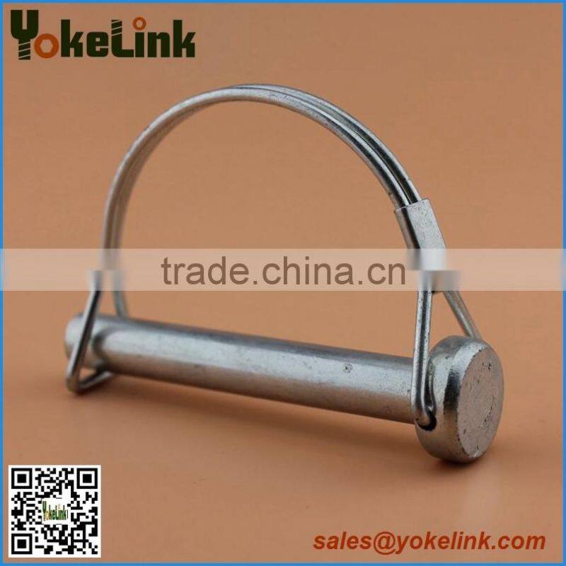 Zinc plating square wire lock pin
