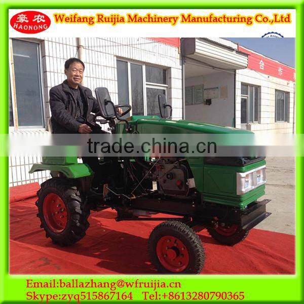 2016new Ruijia machine 28HP electric start radiator cooling diesel engine multi-purpose orchard mini tractor