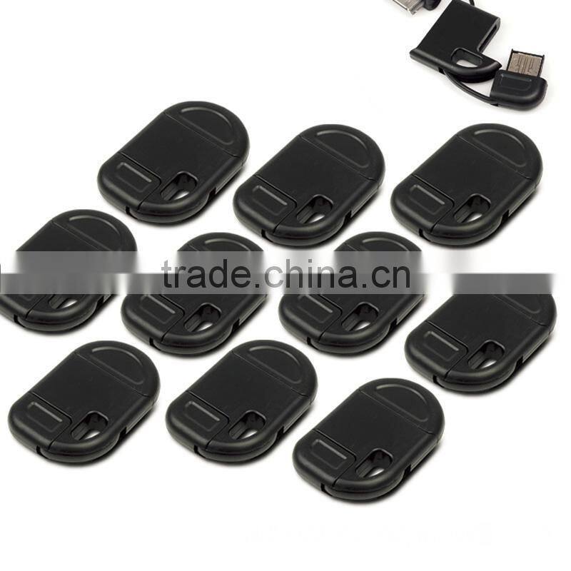 30-pin to USB Keychain Data Sync Cable Charger Connector for iPhone iPad iPod,For Apple iPhone 5 6 Keychain USB Cable Wholesale
