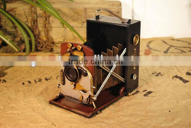 Antique fine art classic iron camera model