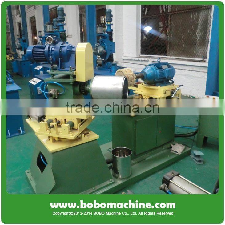 Mirror effect polishing machine for cookware utensil