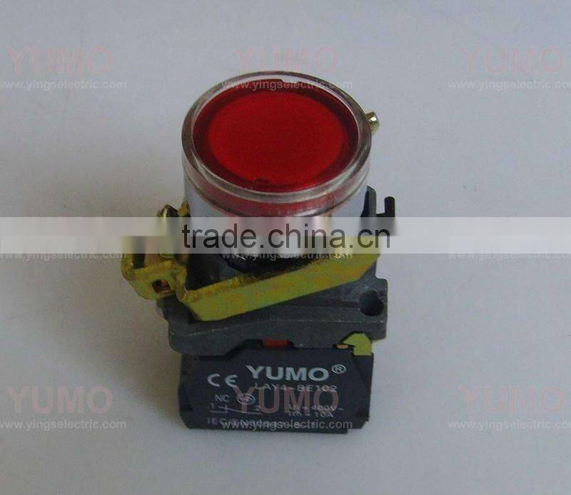 Push button switch LAY4-BW3462 24V RED
