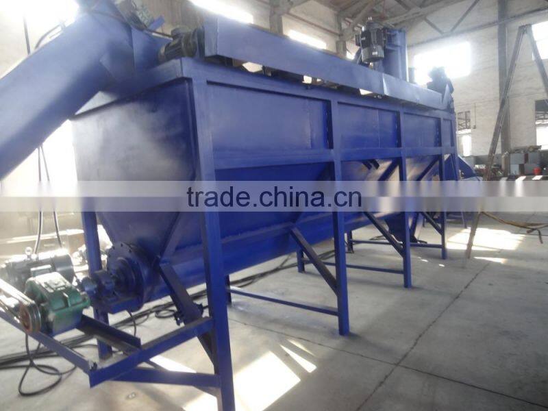 PP PE PVC PET plastic cleaning and recycling machine line