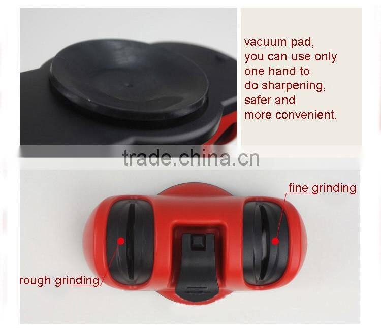 M946 High quality red and black color plastic knife grinder