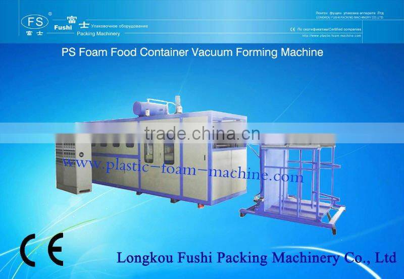 PS Lunch Box Vacuum Forming Machine