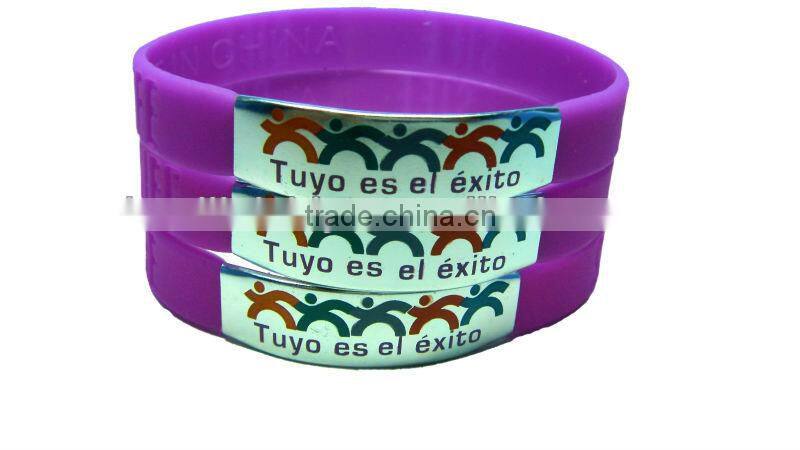 Many kinds of silicon wristband women and men custom silicone bracelet