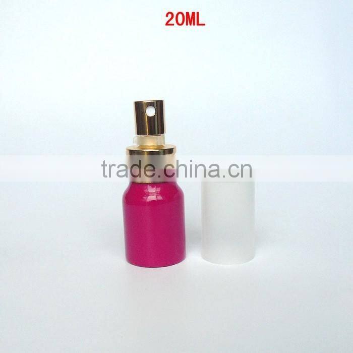 Wholesale 20ml-300ml aluminum spray perfume bottles for cosmetic packaging
