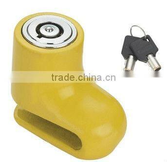 motorcycle disc brake lock