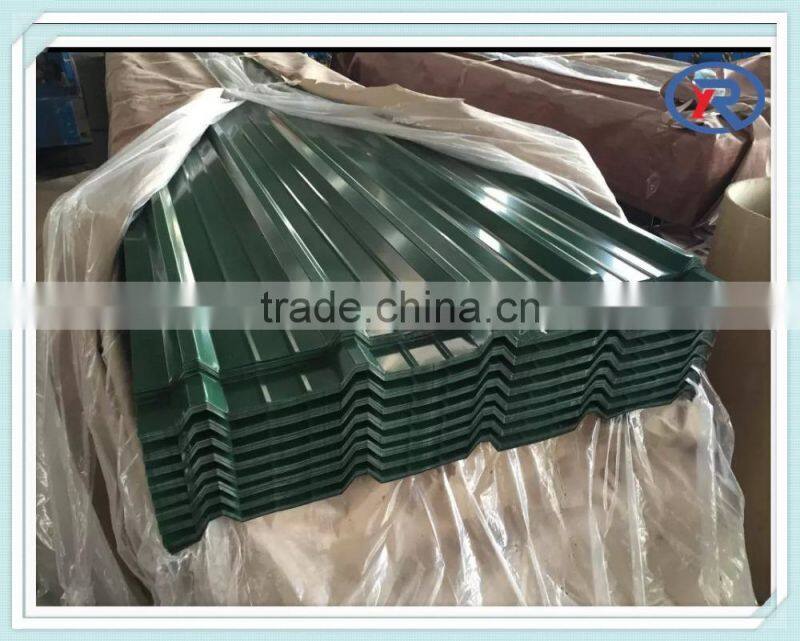 Prepainted galvanized corrugated steel sheet/metal roofing sheet