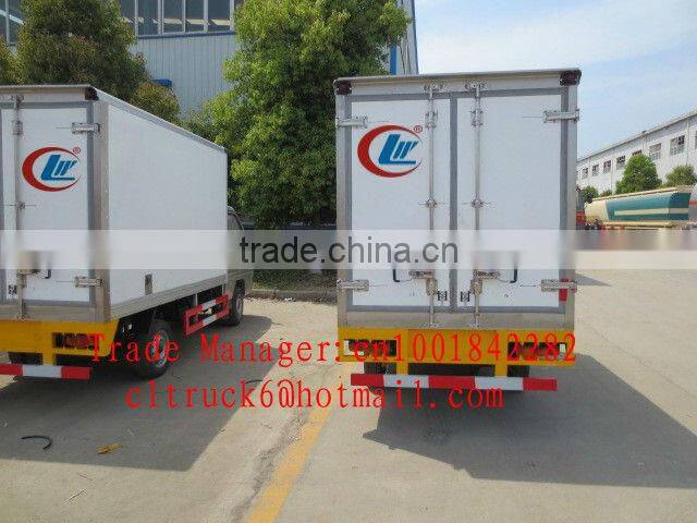 Fonton Forland 4*2 Mini Gasoline Refrigerated van Truck