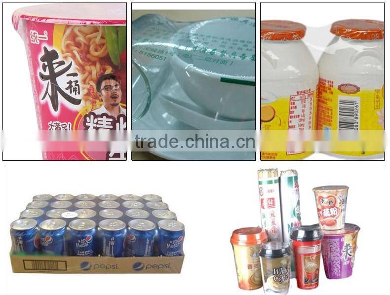 Jet Shrink Wrapping Machine for beverage and food packing