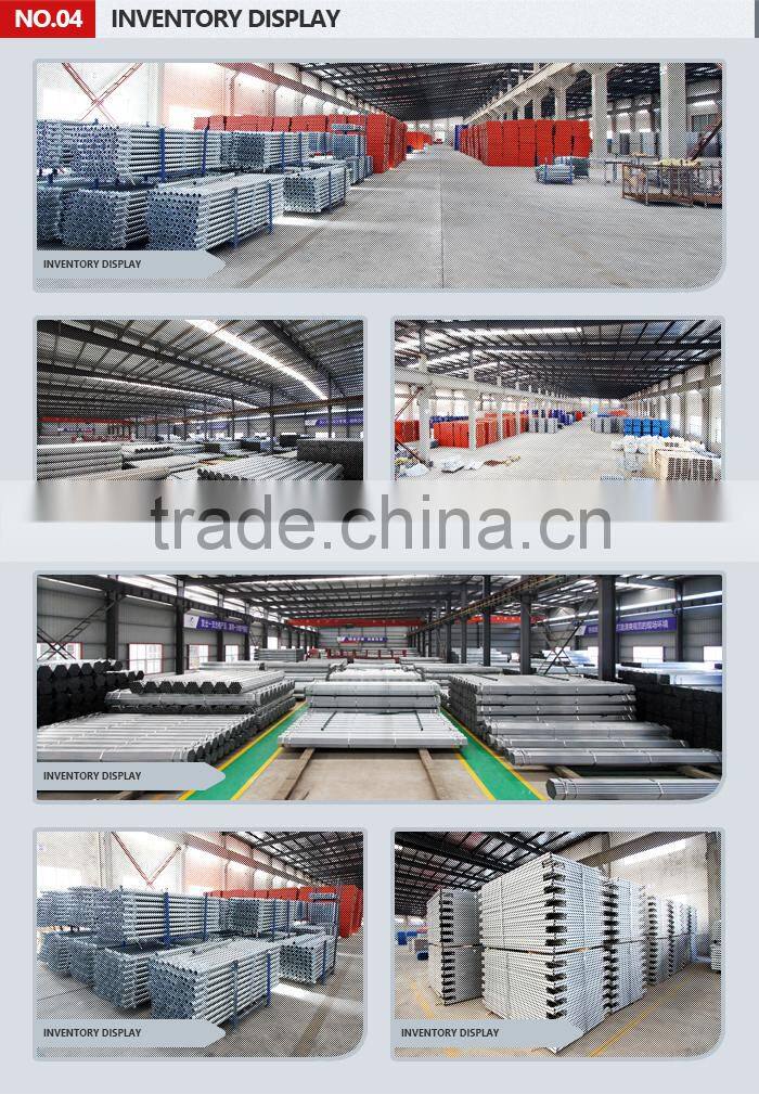 factory directly produce Hot Galvanized Ringlock for working platform building constructions
