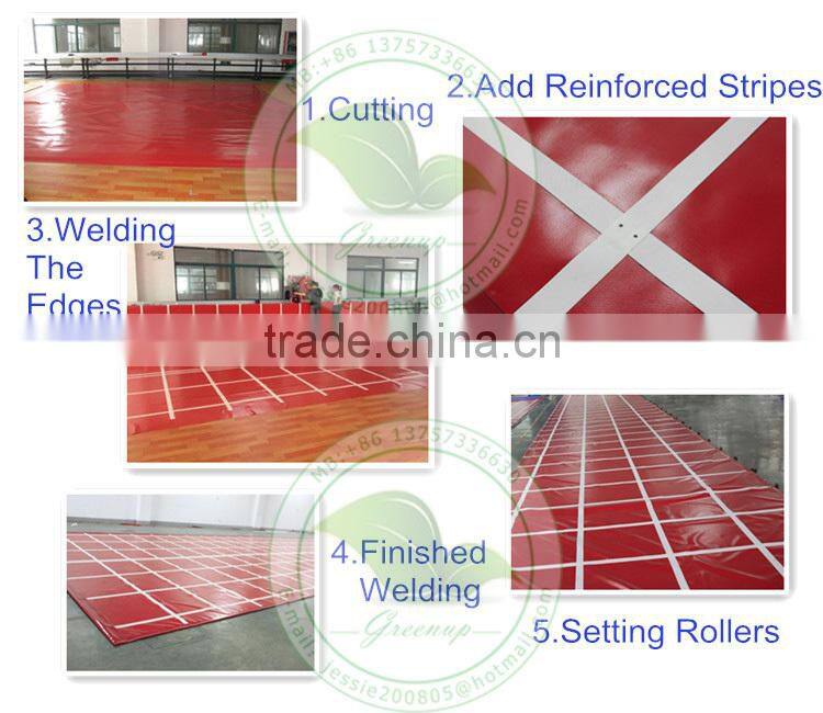 full curtain digital printing semi-tailer side tarp curtain for sale