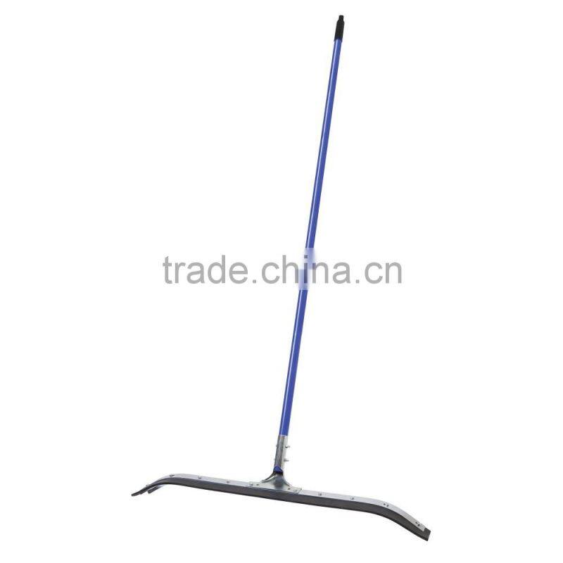 Cleaning Floor Wiper With Rubber To Clean The Floor