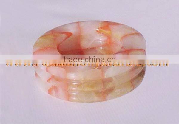 Wholesale hand painted ONYX CIGARETTE ASHTRAY HANDICRAFTS