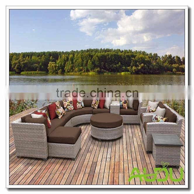 Audu rattan garden outdoor artificial wicker Sofa