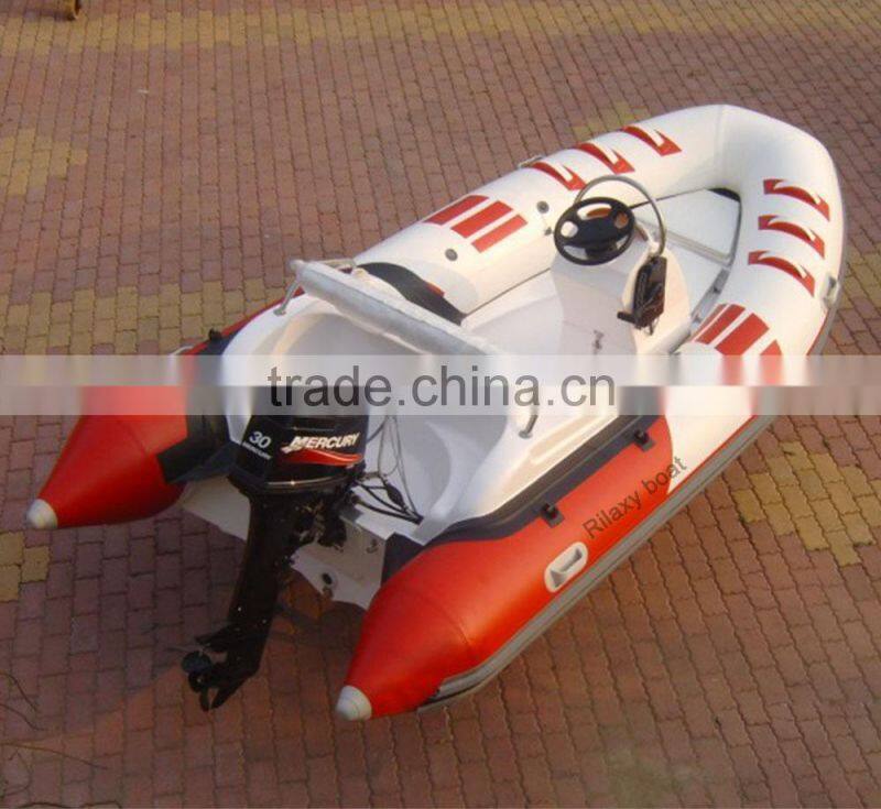 4.3m rigid yacht sailing