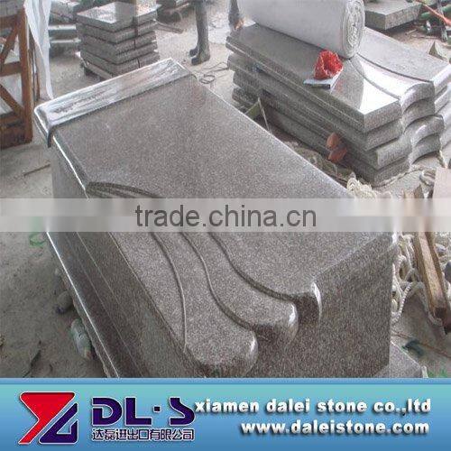 G664 granite headstone, tombstone, headstone