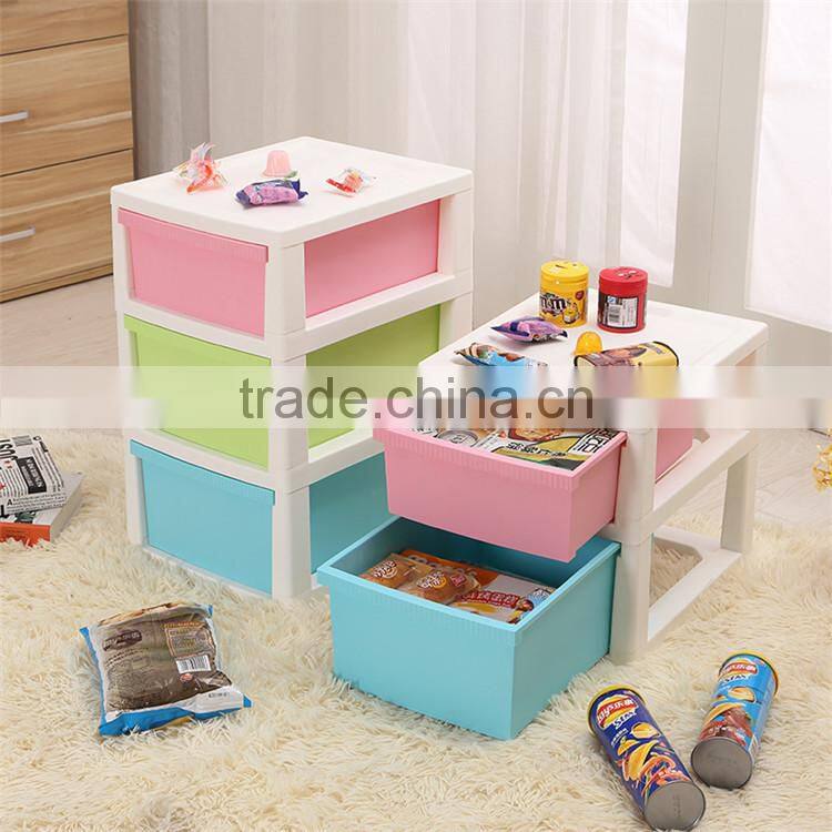 Plastic Two Layer Underwear Socks Storage Drawer Cabinet