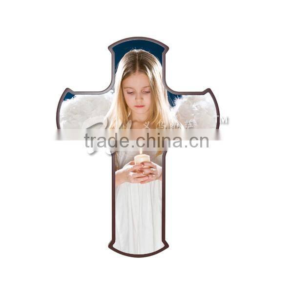 2015 Wood Sublimation Latin Cross