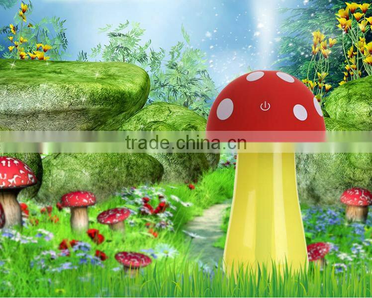 Factory Mushroom Light Lamp Humidifier, House/Office Table Mini Air Humidifier