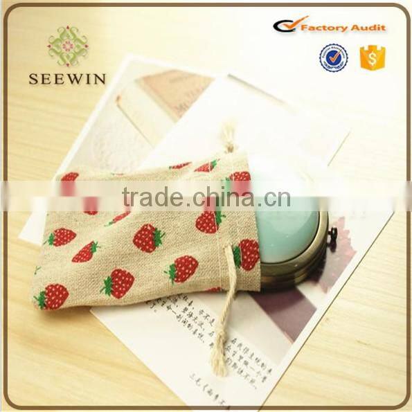 customized promotional enviromental jute bag