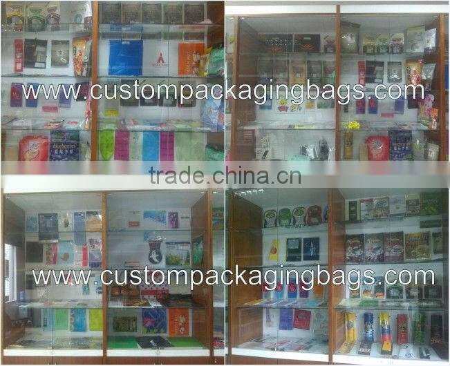 header plastic bag for small gift